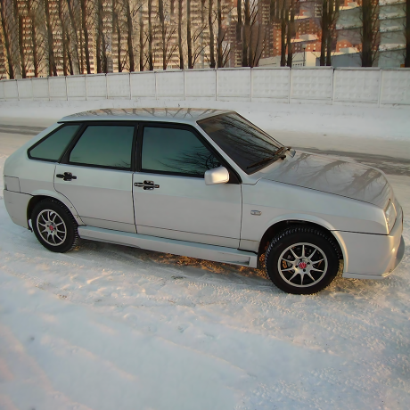 Накладки на пороги "AVR" для B@3 2108, 2109, 21099 купить недорого с доставкой в Клин