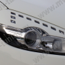 Накладки на фары (реснички) для Nissan Qashqai (2010-2013) купить недорого с доставкой в Клин