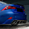 Диффузор заднего бампера №1 (с килями) для Lexus IS III (с 2013-2022) купить недорого с доставкой в Клин