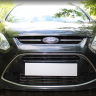 Защита радиатора "Standart" Ford C-MAX (2010-2015) чёрная купить недорого с доставкой в Клин