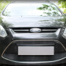 Защита радиатора "Standart" Ford C-MAX (2010-2015) чёрная купить недорого с доставкой в Клин