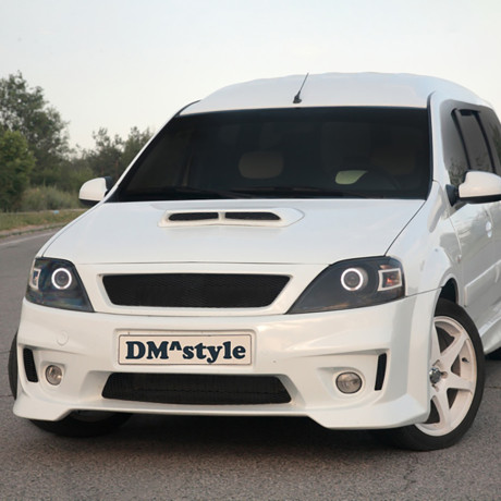 Сетка в бампер "DM style" для L@DA L@ЯGUS (2012-2021) купить недорого с доставкой в Клин