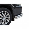 Защита заднего бампера «Уголки двойные» (d76\51) для Lexus LX 450d (2016-н.в)(Окрашенное) купить недорого с доставкой в Клин