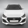 Бампер передний "Quant" для Hyundai Solaris (2017-2020) купить недорого с доставкой в Клин