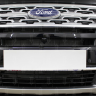 Защита радиатора "Standart" Ford Explorer рестайлинг-2 (2018-2019) верх, чёрная купить недорого с доставкой в Клин