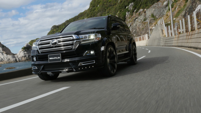 Расширители колесных арок "Wald" Toyota Land Cruiser 200 (Рестайлинг) купить недорого с доставкой в Клин