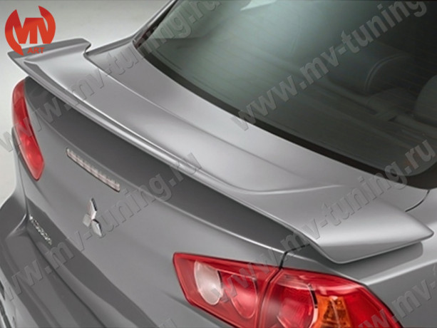 Спойлер "2.0" var №2 для Mitsubishi Lancer X (2007-2016) купить недорого с доставкой в Клин