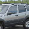 Рейлинги B@3 2123 "Chevrolet Niv@" (2002-2020), L@DA Niv@ Travel Чёрный купить недорого с доставкой в Клин