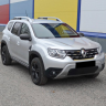 Накладки на зеркала с козырьком "КАРТ" для Renault Duster 2 (с 2021 г.в.) тиснение, без комплектации купить недорого с доставкой в Клин