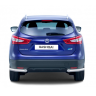Защита заднего бампера угловая d63мм (НПС) Nissan Qashqai (2014-2016 г.в.) купить недорого с доставкой в Клин