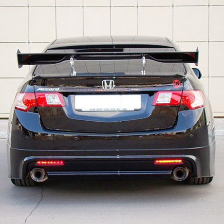 Накладка (юбка) заднего бампера "Mugen Style" для Honda Accord VIII (2008-2013) купить недорого с доставкой в Клин