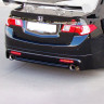 Накладка (юбка) заднего бампера "Mugen Style" для Honda Accord VIII (2008-2013) купить недорого с доставкой в Клин