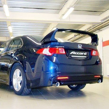 Накладка (юбка) заднего бампера "Mugen Style" для Honda Accord VIII (2008-2013) купить недорого с доставкой в Клин