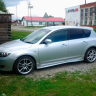 Накладки на пороги "Sport" для Mazda 3 (2003-2009) купить недорого с доставкой в Клин