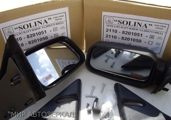 Зеркала заднего вида B@3 2110 "SOLINA", штатные купить недорого с доставкой в Клин