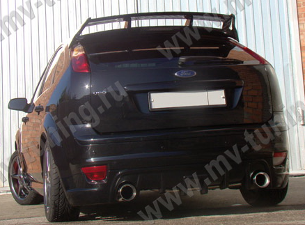 Спойлер неокрашенный (стоп-сигнал в к-т не входит) "RS" для Ford Focus 2 3-5D (2004-2011) купить недорого с доставкой в Клин