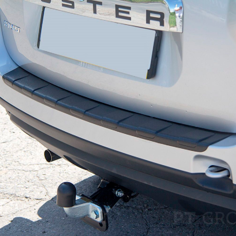 Накладка на задний бампер (ABS) RENAULT Duster (2012-2020) купить недорого с доставкой в Клин