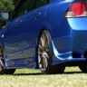 Накладки на задний бампер "Bomex" Honda Civic 4D купить недорого с доставкой в Клин