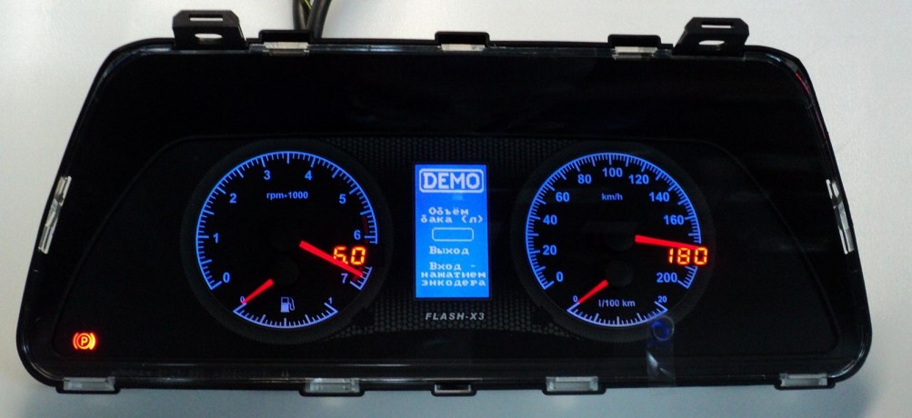 Комбинация приборов "FLASH-X3" для B@3 2110, 2114, 2123 "Chevrolet Niv@" купить недорого с доставкой в Клин
