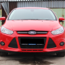 Накладки на фары (реснички) узкие var №2 для Ford Focus 3 (2012-2014) купить недорого с доставкой в Клин