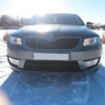 Вставки переднего бампера в стиле "RS" для Skoda Octavia III A7 (2013-2016) купить недорого с доставкой в Клин