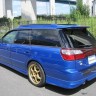 Накладка на задний бампер Subaru Legacy B4/Lancaster (Кузов BE5, BE9, BEE) Wagon BH5 купить недорого с доставкой в Клин
