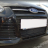 Защита радиатора "Standart" Ford Focus III (2010-2015) чёрная купить недорого с доставкой в Клин