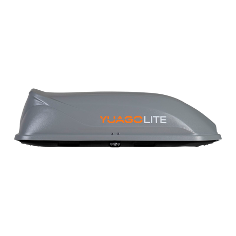 Автобокс YUAGO Lite (тиснение), серый, 250л купить недорого с доставкой в Клин