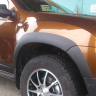 Накладки на крылья (8 шт) (ABS) RENAULT Duster (2016-2020 г.в.) купить недорого с доставкой в Клин