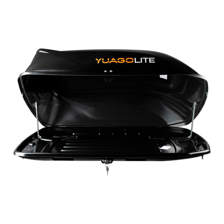 Автобокс YUAGO Lite (тиснение), черный, 250л купить недорого с доставкой в Клин
