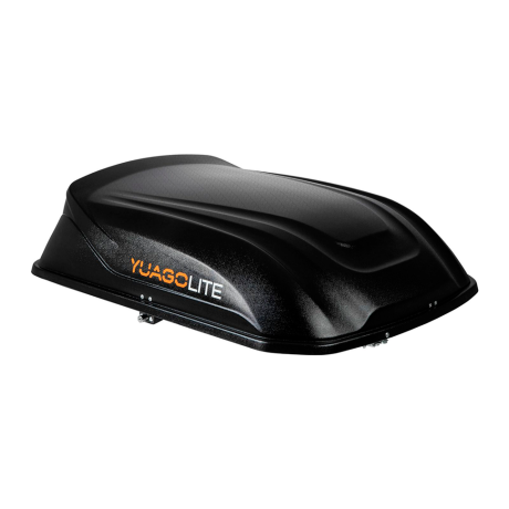 Автобокс YUAGO Lite (тиснение), черный, 250л купить недорого с доставкой в Клин