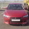 Зубатка - вставка между передними клыками для Mitsubishi Lancer X (2007-2016) купить недорого с доставкой в Клин
