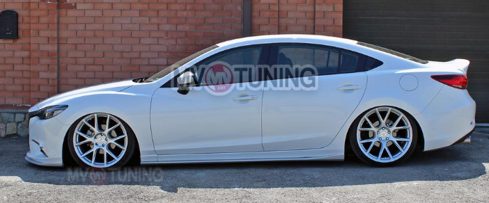 Сплиттеры боковые (пороги) для Mazda 6 (2013-н.в.) купить недорого с доставкой в Клин
