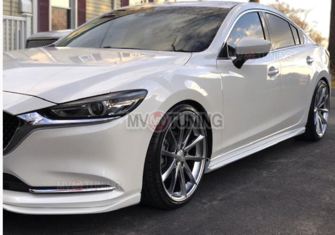 Сплиттеры боковые (пороги) для Mazda 6 (2013-н.в.) купить недорого с доставкой в Клин