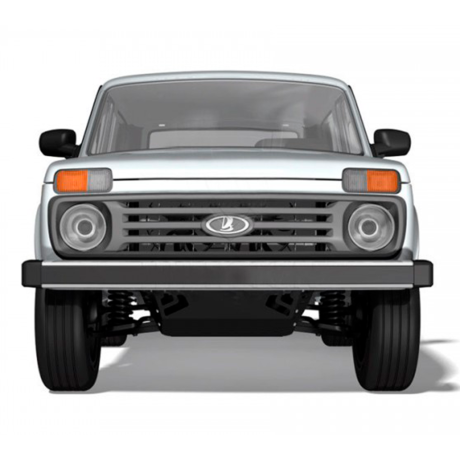 защита двигателя и осей нижних рычагов f-design для L@DA 4x4, urban, стальная 3мм, (не окрашенная) купить недорого с доставкой в Клин