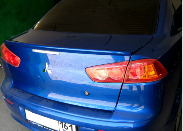 Лип-Спойлер "Элегант" для Mitsubishi Lancer X (2007-2016) купить недорого с доставкой в Клин