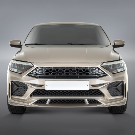 Бампер передний "REBOOT" для Volkswagen Polo (2020-н.в.) купить недорого с доставкой в Клин