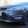 Защита радиатора "Standart" Ford Mondeo IV (2010-2014) низ с парктроником, чёрная купить недорого с доставкой в Клин