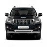 Защита переднего бампера двойная d63/63мм (НПС) TOYOTA LAND CRUISER PRADO 150 (2017-н.в.) купить недорого с доставкой в Клин