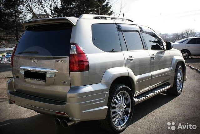 Накладки на задний бампер "Sarona Jaos" Lexus GX 470 купить недорого с доставкой в Клин