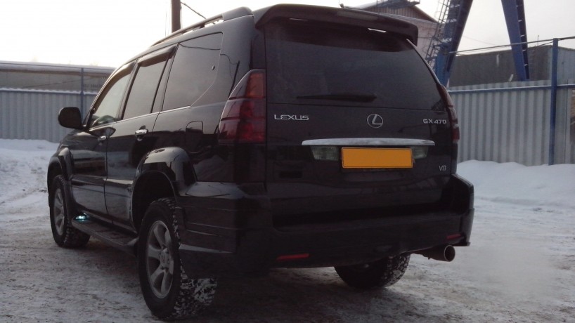 Накладки на задний бампер "Sarona Jaos" Lexus GX 470 купить недорого с доставкой в Клин