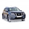 Защита переднего бампера «Труба» (d63,5) для Nissan Terrano (2014-н.в.)(Окрашенное) купить недорого с доставкой в Клин