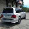Накладки на задний бампер (сток) Toyota Land Cruiser 100 купить недорого с доставкой в Клин