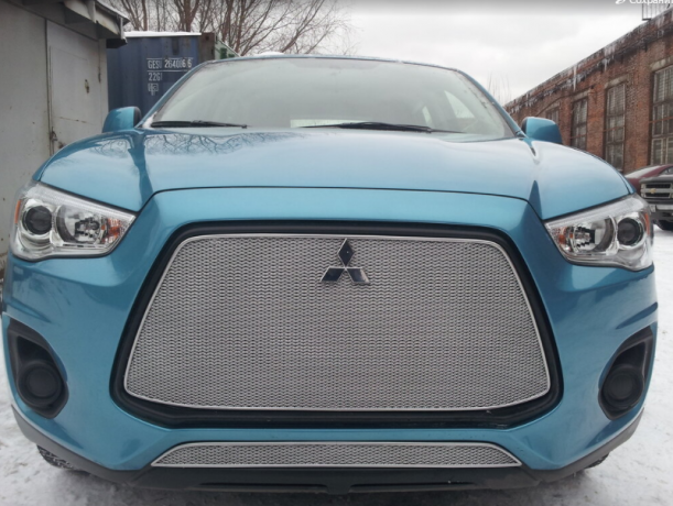 Защита радиатора "PREMIUM" Mitsubishi ASX (2012-2016) купить недорого с доставкой в Клин