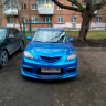 Решетка радиатора "Спорт" для Mazda 3, хэтчбэк (2003-2009) купить недорого с доставкой в Клин