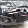 Защита радиатора "Standart" Great Wall Hover H3 (2010-2014) чёрная купить недорого с доставкой в Клин