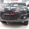 Защита радиатора "Standart" Great Wall Hover H3 (2010-2014) чёрная купить недорого с доставкой в Клин