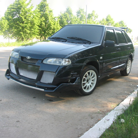 Спойлер для передних бамперов "V-MAX" B@3 2113-2115 купить недорого с доставкой в Клин
