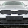 Защита радиатора "Standart" Kia Cerato (2018-н.в.) верх, чёрная купить недорого с доставкой в Клин