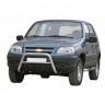 Кенгурин «Низкий» для B@3 2123 "Chevrolet Niv@" RS (d 63,5), нержавеющая сталь купить недорого с доставкой в Клин